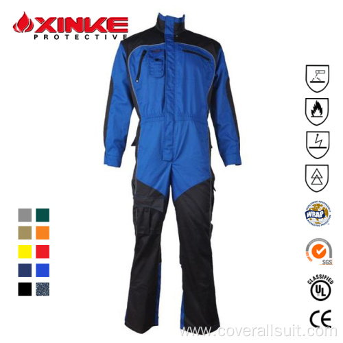FR Coveralls Reflective Fire Resistant Clothing for Petroleum Workers Supplier